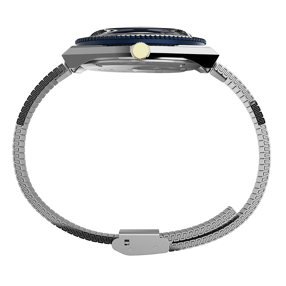 Q Timex Reissue Digital LCA 32.5mm Stainless Steel Bracelet Watch -  TW2U72500