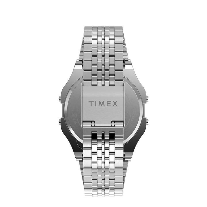 Timex T80 Digital 34mm Stainless Steel Band