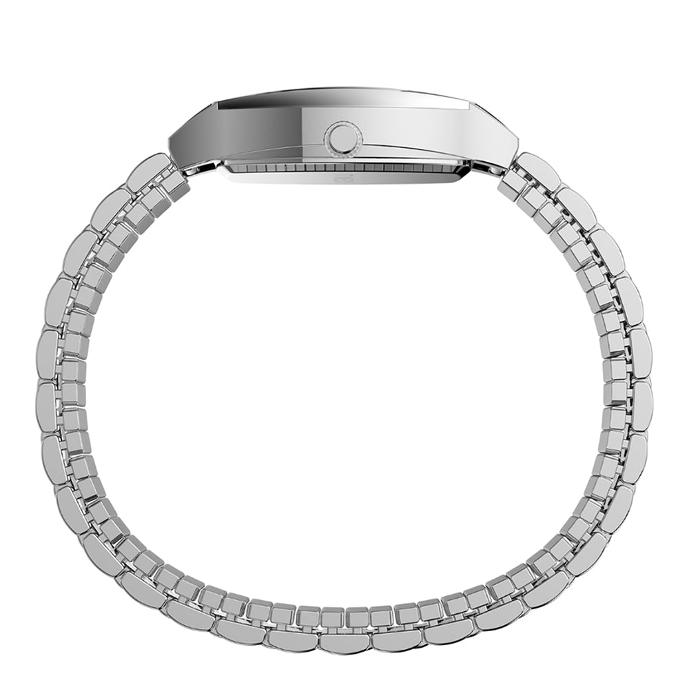 Main Street 3-Hand 21mm Stainless Steel Band