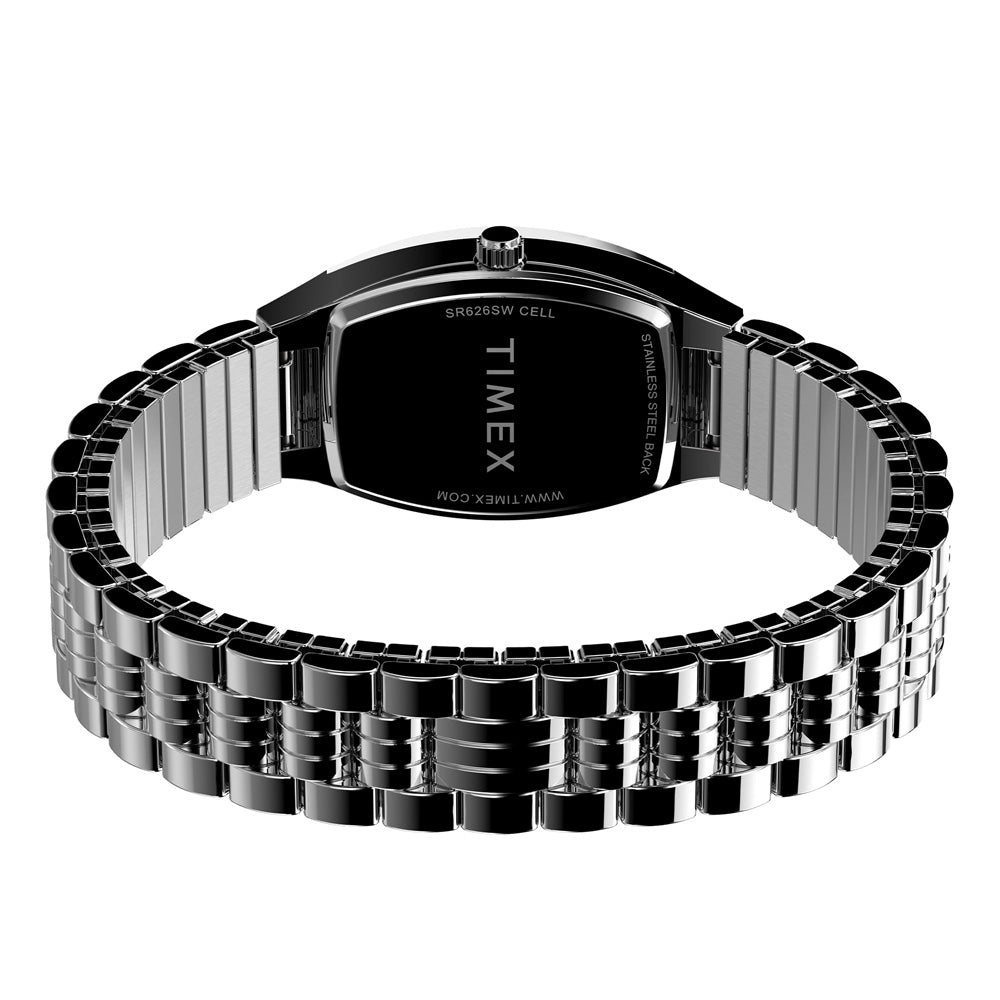 Main Street 3-Hand 21mm Stainless Steel Band