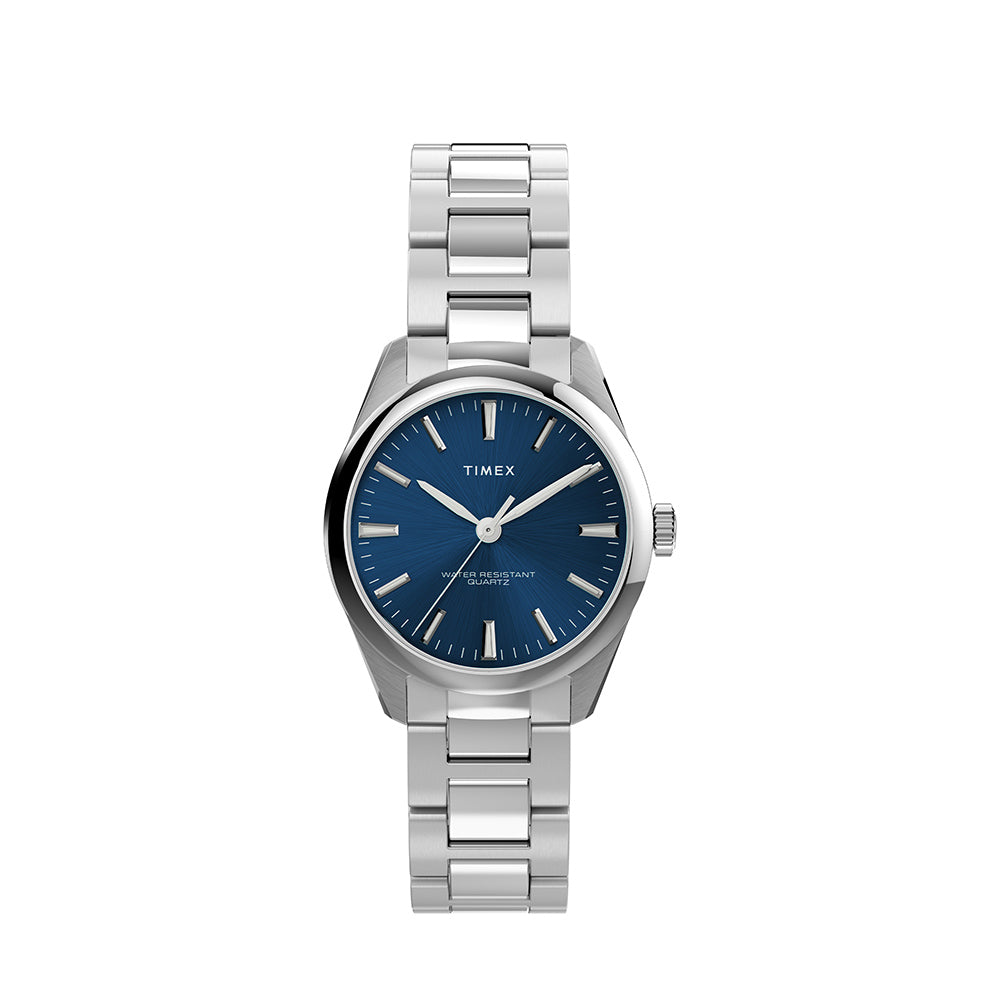 Timex watch best sale blue face