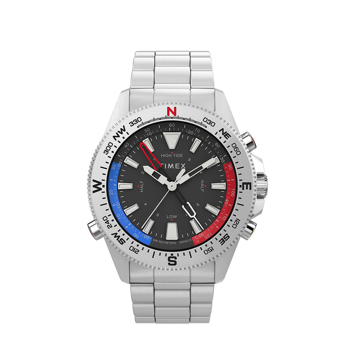 Expedition North Tide-Temp-Compass  43mm Stainless Steel Band