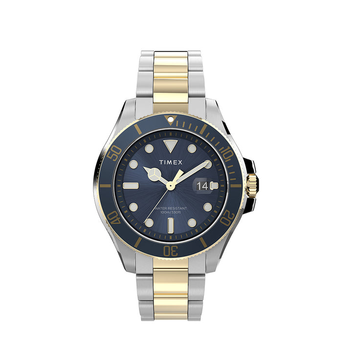 Harborside Coast Date 43mm Stainless Steel Band