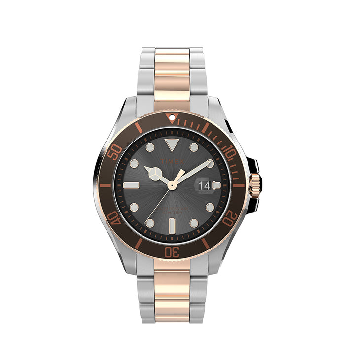 Harborside Coast Date 43mm Stainless Steel Band