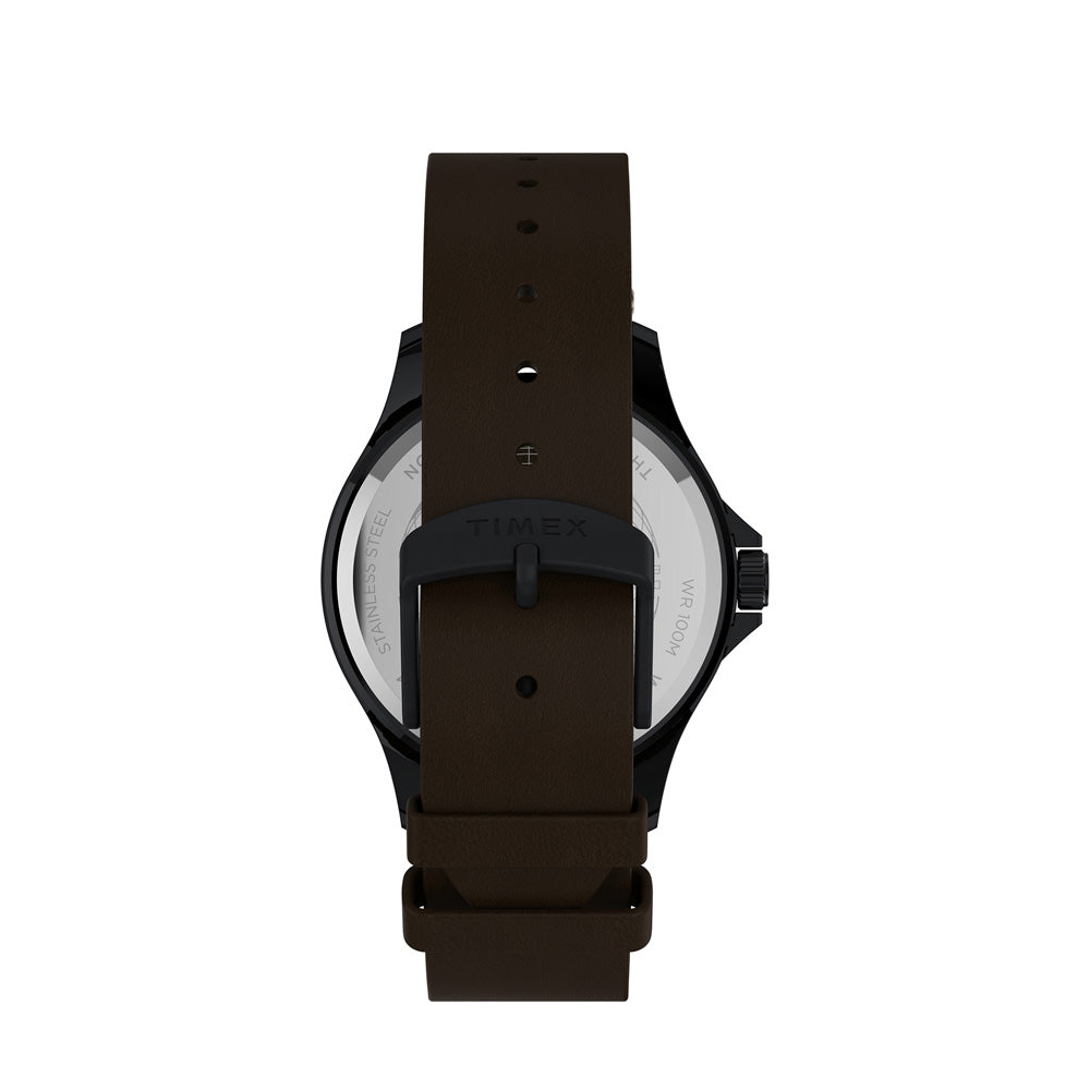 Navi XL 3-Hand 41mm Leather Band