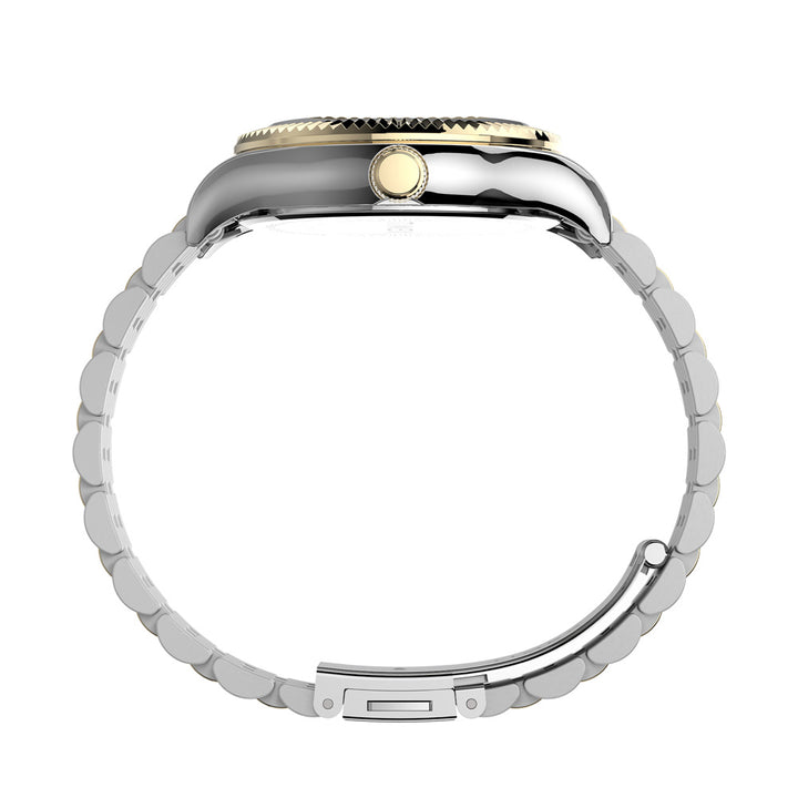 Legacy 3-Hand 34mm Stainless Steel Band