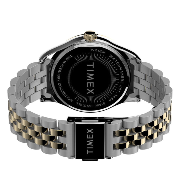 Legacy 3-Hand 34mm Stainless Steel Band