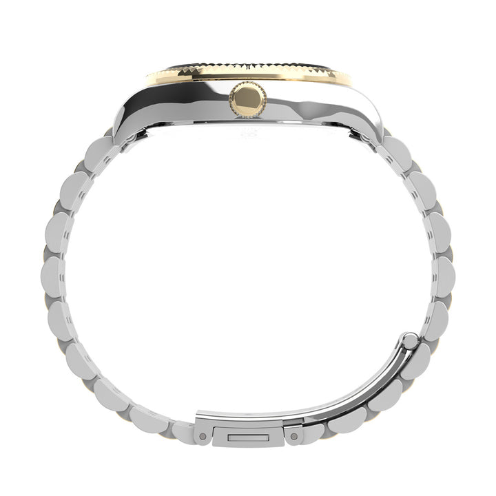 Legacy 3-Hand 34mm Stainless Steel Band