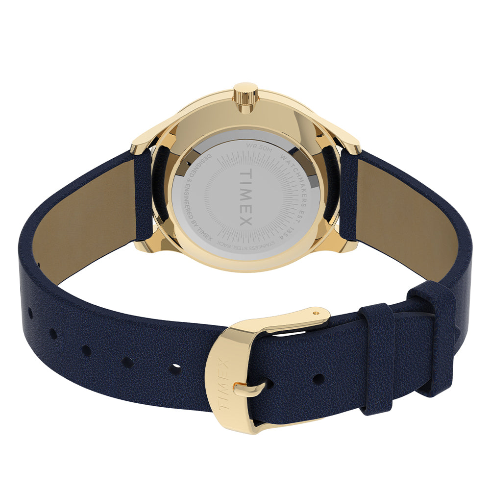 Celestial 3-Hand 32mm Leather Band