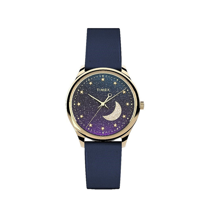 Celestial 3-Hand 32mm Leather Band