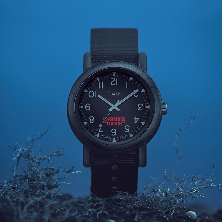 Timex Camper x Stranger Things 3-Hand 40mm Fabric Band