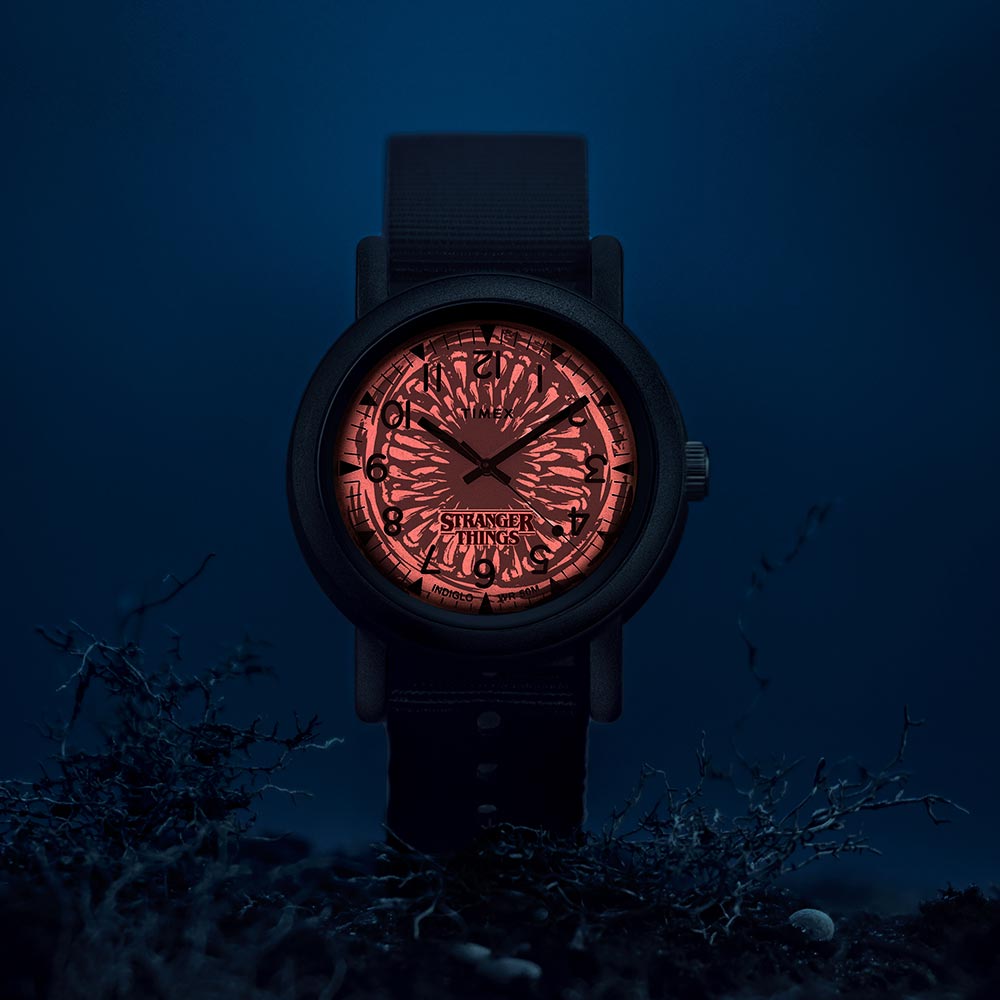 Timex Camper x Stranger Things 3-Hand 40mm Fabric Band