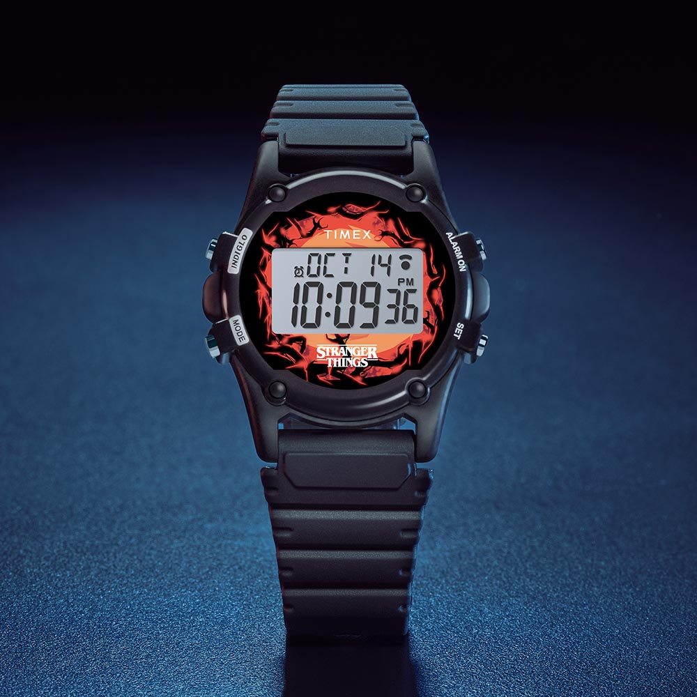 Timex Atlantis x Stranger Things Digital 40mm Resin Band