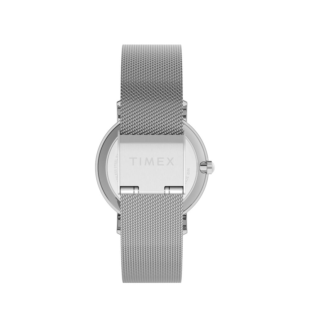 Transcend 3-Hand 34mm Stainless Steel Band