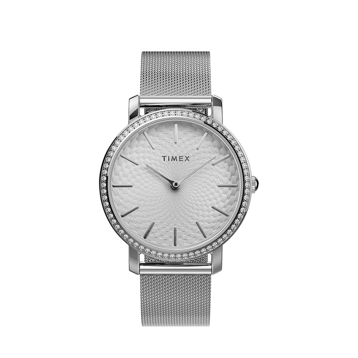 Transcend 3-Hand 34mm Stainless Steel Band