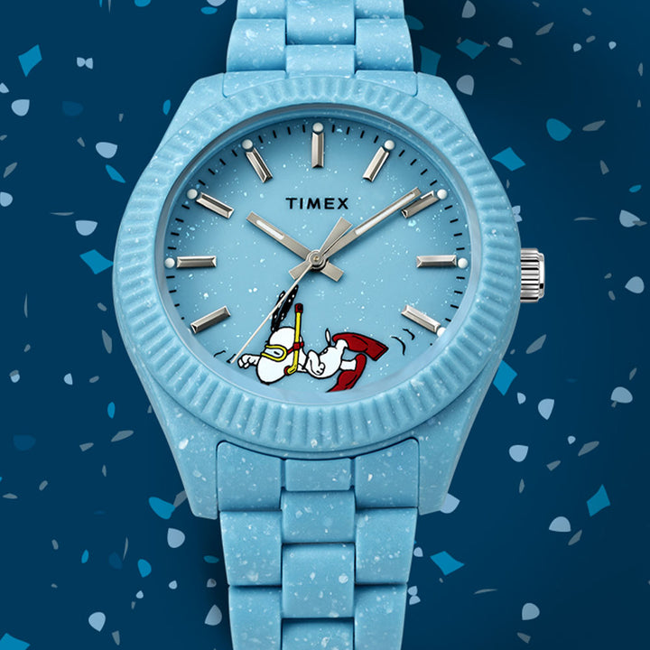 Timex Waterbury Ocean X Peanuts 3-Hand 37mm Acetate Band