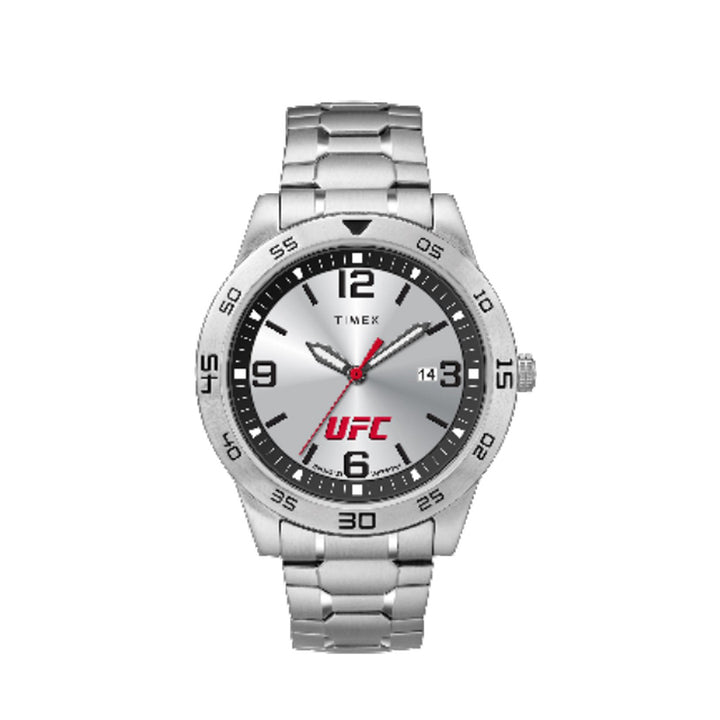 Timex x UFC Legend Date 42mm Stainless Steel Band