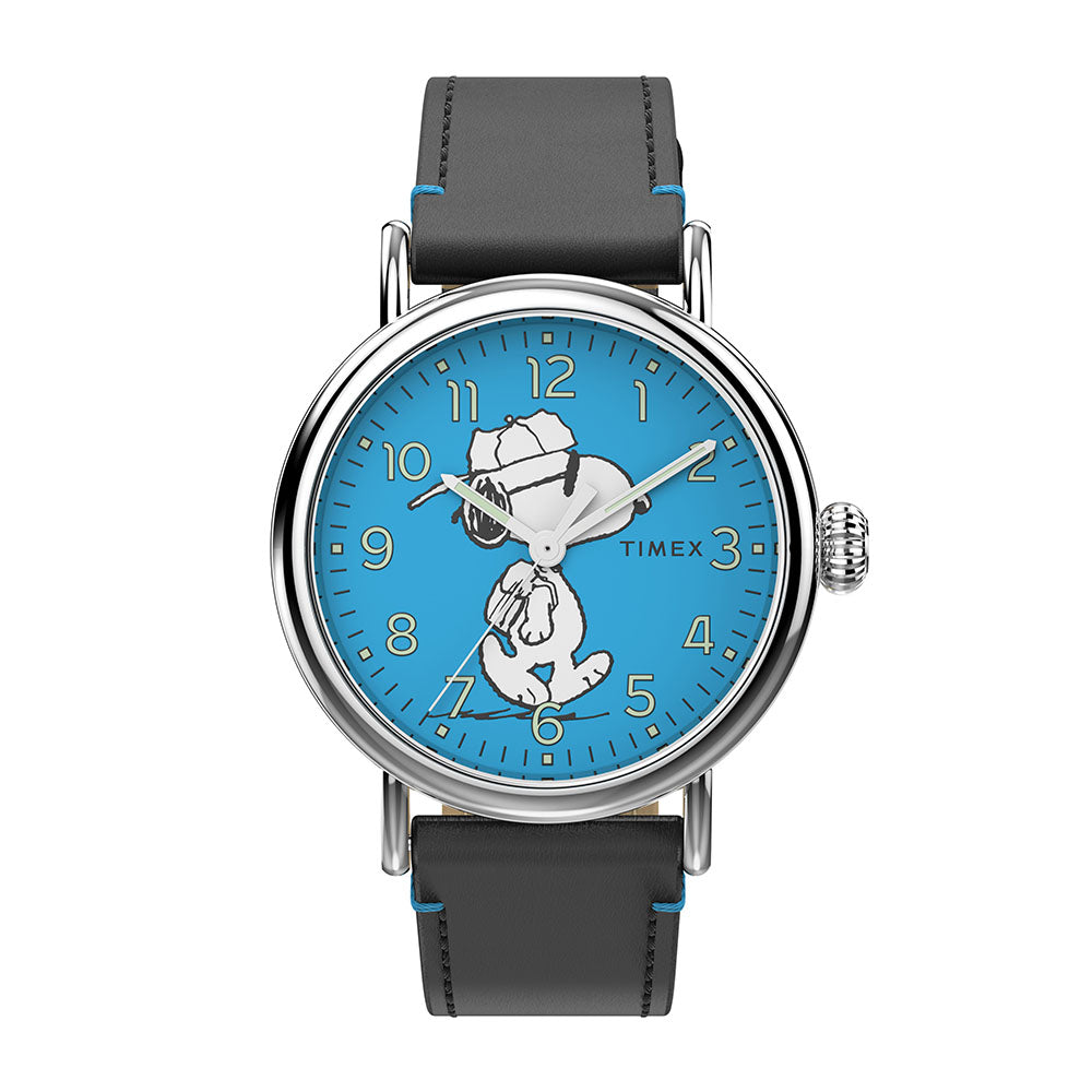 Timex blue online face