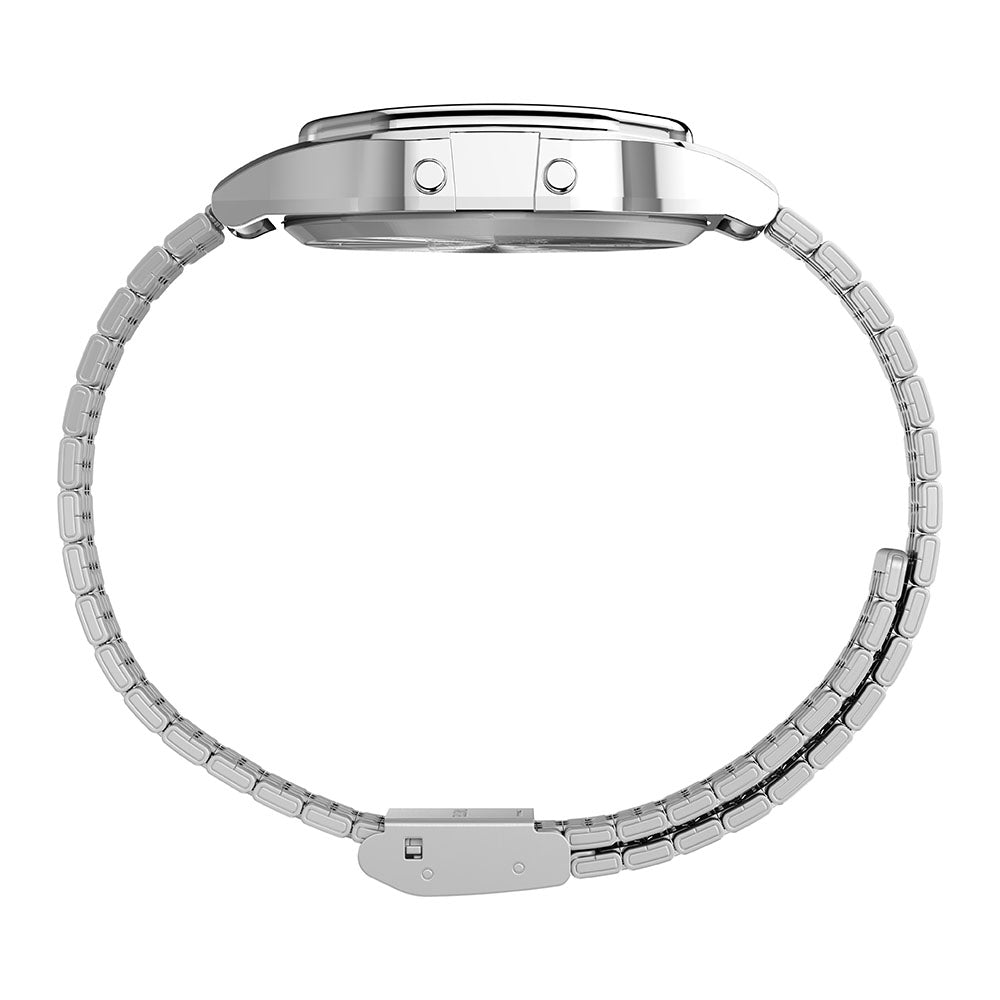 Timex T80 x Peanuts Dream In Color Digital 34mm Stainless Steel Band ...