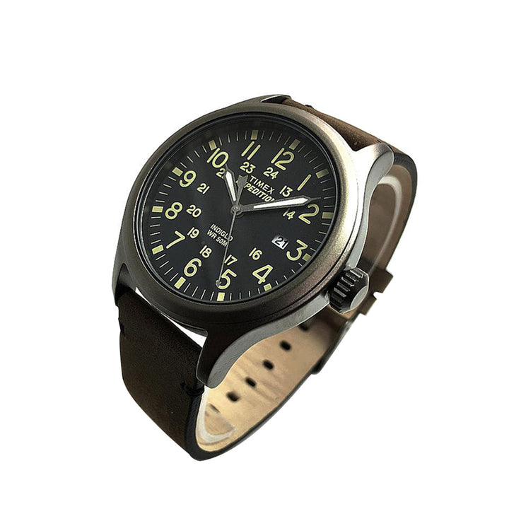 Scout Date 40mm Leather Band
