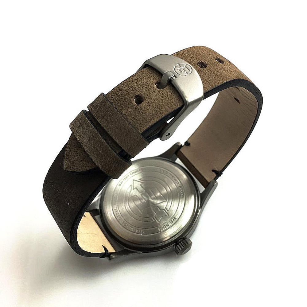 Scout Date 40mm Leather Band