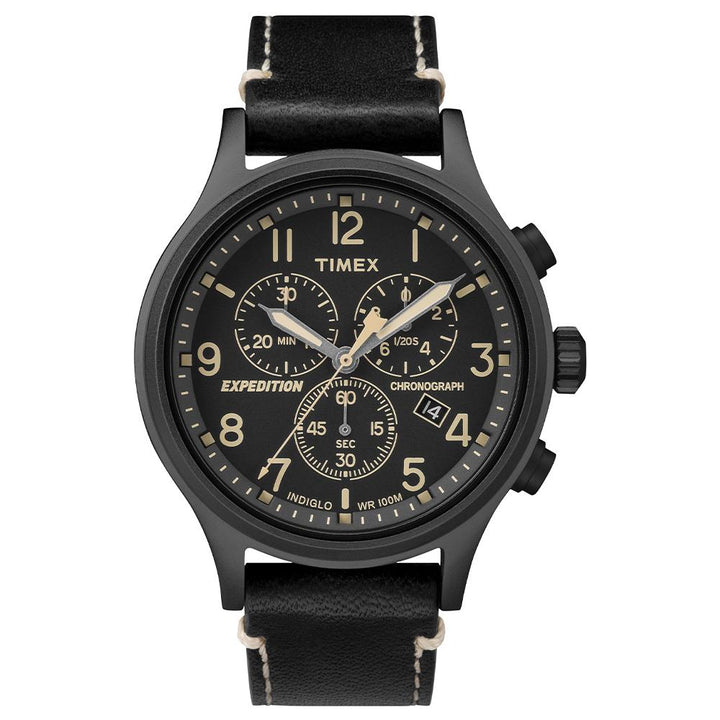 Expedition Scout Chronograph 42mm Leather Band