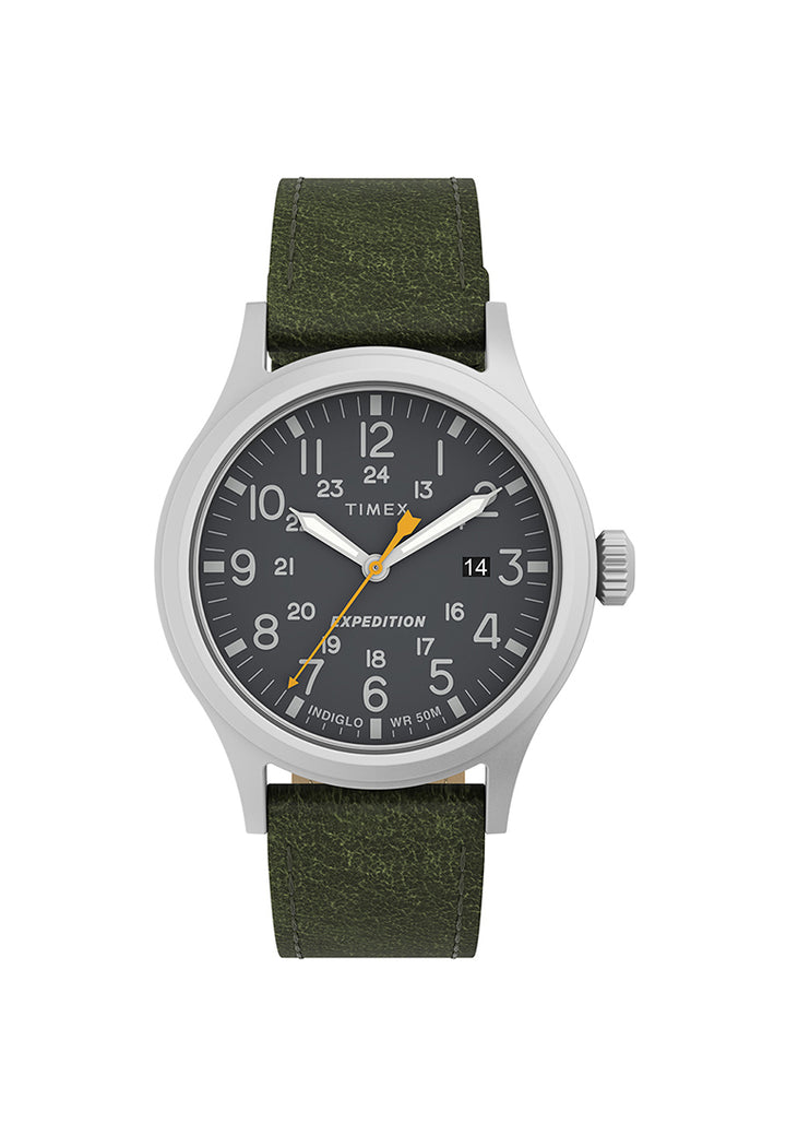 Expedition Scout Date 40mm Leather Band