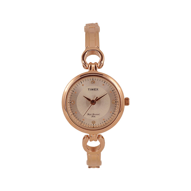 Timex ladies sale watches rose gold